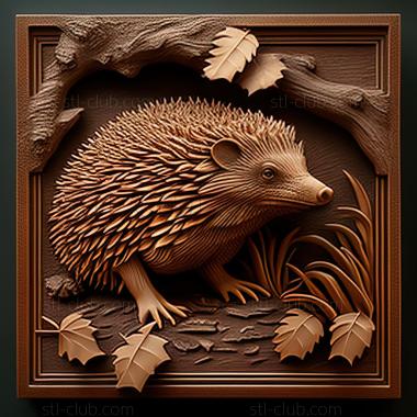 3D model st hedgehog (STL)